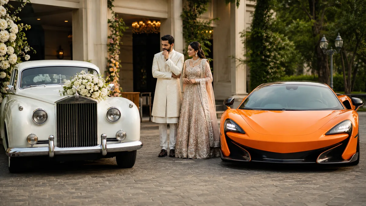 Wedding Car Decoration Ideas for South Asian Weddings